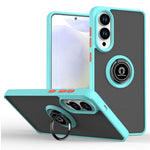 For Samsung Galaxy S25 Edge Case PC + TPU Ring Kickstand Anti Drop Phone Back Cover