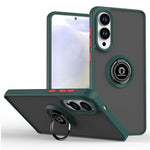 For Samsung Galaxy S25 Edge Case PC + TPU Ring Kickstand Anti Drop Phone Back Cover