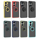 For Xiaomi Poco X7 Pro 5G Case PC + TPU Ring Kickstand Anti Drop Phone Back Cover