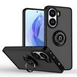 For Xiaomi Poco X7 Pro 5G Case PC + TPU Ring Kickstand Anti Drop Phone Back Cover