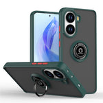 For Xiaomi Poco X7 Pro 5G Case PC + TPU Ring Kickstand Anti Drop Phone Back Cover