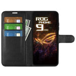 For Asus ROG Phone 9 Pro 5G Case Litchi Texture Shockproof Leather Wallet Phone Cover