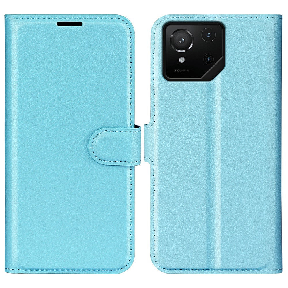 For Asus ROG Phone 9 Pro 5G Case Litchi Texture Shockproof Leather Wallet Phone Cover