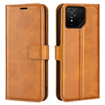 For Asus ROG Phone 9 Pro 5G Stand Case Anti-Scratch Calf Texture Leather Phone Cover