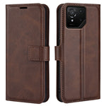 For Asus ROG Phone 9 Pro 5G Stand Case Anti-Scratch Calf Texture Leather Phone Cover