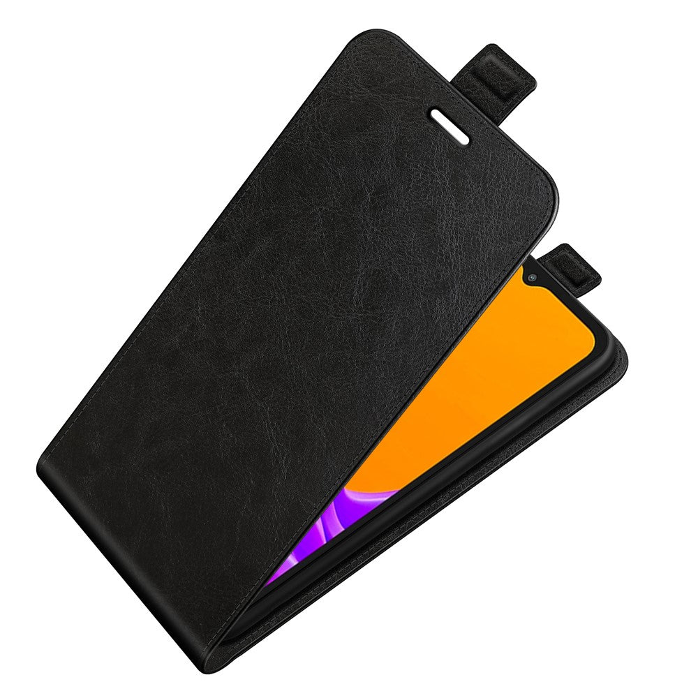 For Samsung Galaxy XCover7 Pro Case with Card Slots Vertical Flip Leather Phone Cover