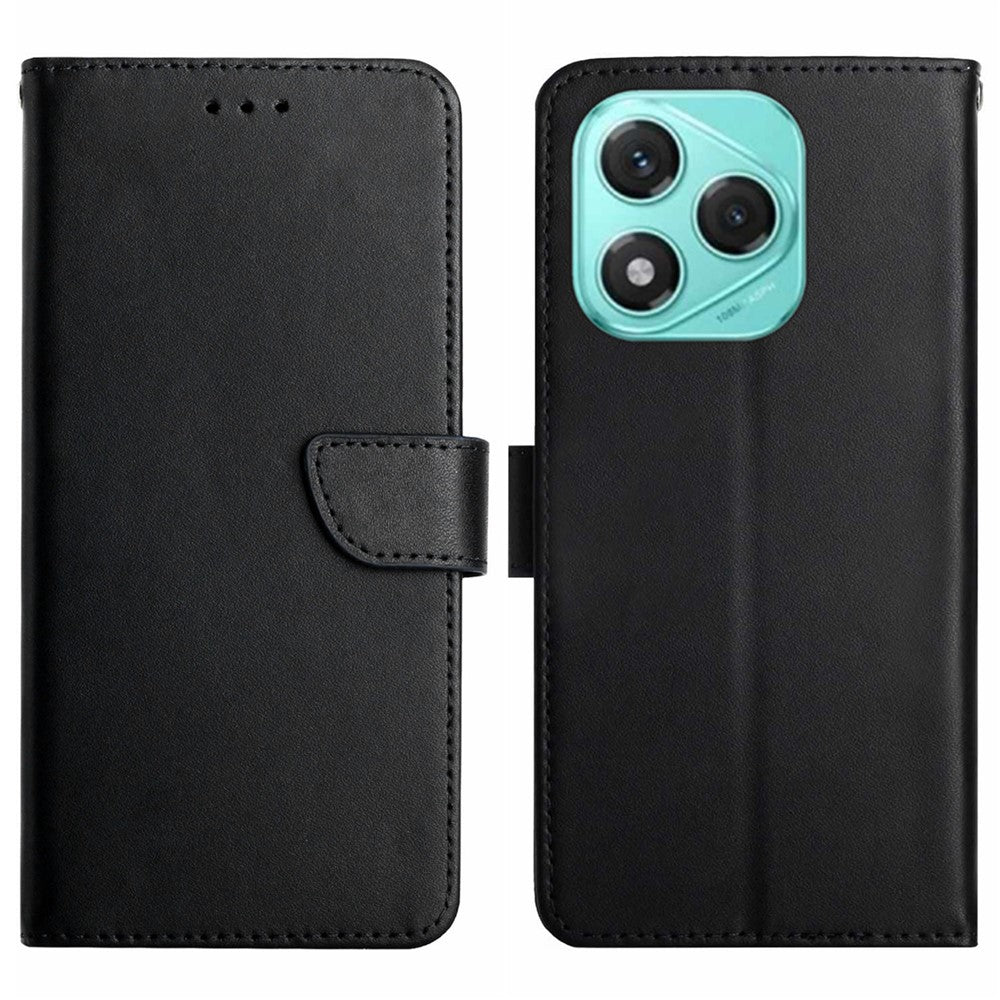 For Honor 400 Lite 5G Case Genuine Cow Leather Phone Cover Nappa Texture