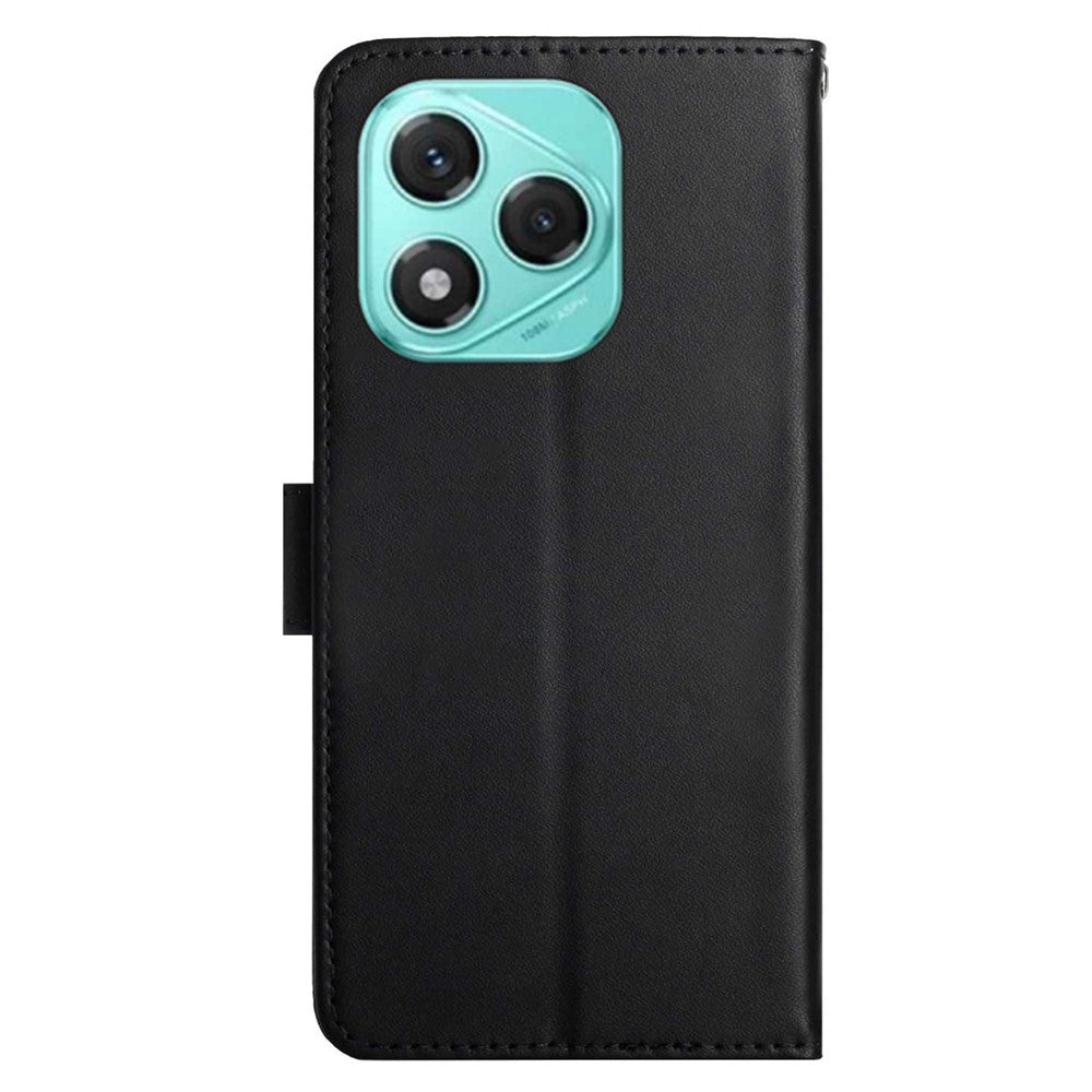 For Honor 400 Lite 5G Case Genuine Cow Leather Phone Cover Nappa Texture