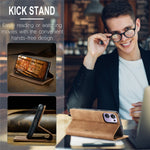 CASEME For Oppo Reno13 F 5G (Reno 13 FS 5G) / 4G Wallet Case  013 Series PU Leather Phone Cover Stand
