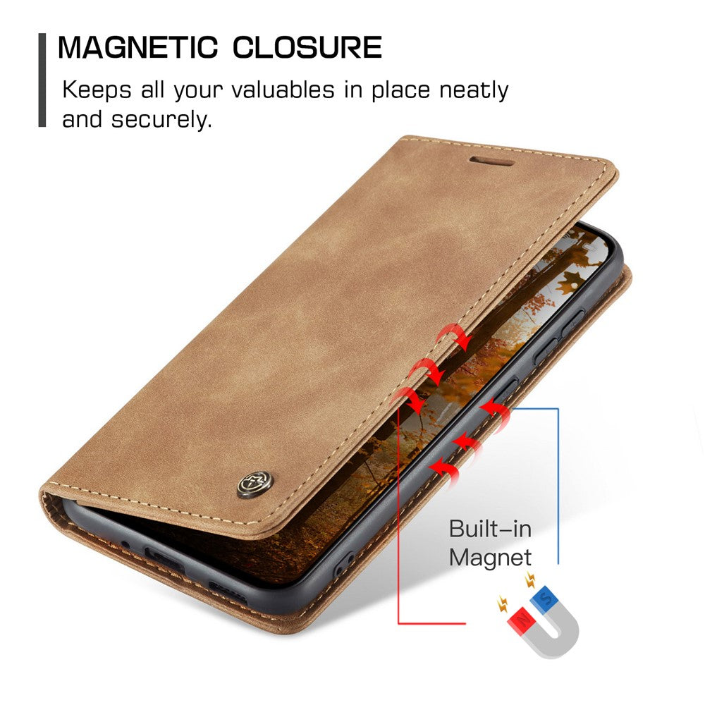 CASEME For Oppo Reno13 F 5G (Reno 13 FS 5G) / 4G Wallet Case  013 Series PU Leather Phone Cover Stand