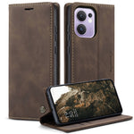 CASEME For Oppo Reno13 F 5G (Reno 13 FS 5G) / 4G Wallet Case  013 Series PU Leather Phone Cover Stand