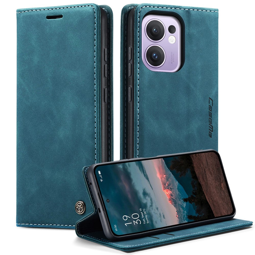 CASEME For Oppo Reno13 F 5G (Reno 13 FS 5G) / 4G Wallet Case  013 Series PU Leather Phone Cover Stand