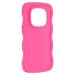 For Xiaomi Redmi Note 14 Pro 4G Case TPU Protective Phone Cover Unique Curly Wave Frame