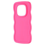 For Xiaomi Redmi Note 14 Pro 4G Case TPU Protective Phone Cover Unique Curly Wave Frame