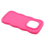 For Xiaomi Redmi Note 14 Pro 4G Case TPU Protective Phone Cover Unique Curly Wave Frame