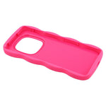 For Xiaomi Redmi Note 14 Pro 4G Case TPU Protective Phone Cover Unique Curly Wave Frame