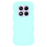 For Xiaomi Redmi Note 14 Pro 4G Case TPU Protective Phone Cover Unique Curly Wave Frame