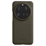 MELKCO For Xiaomi 15 Ultra Case Genuine Cow Leather PC Phone Cover Magnetic Case