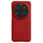 MELKCO For Xiaomi 15 Ultra Case Genuine Cow Leather PC Phone Cover Magnetic Case
