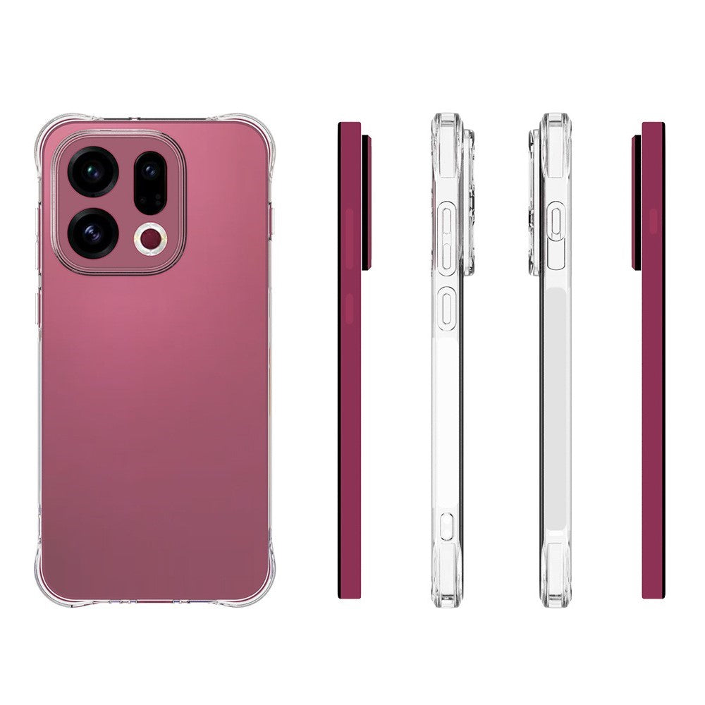 For Oppo Find X9 5G TPU Phone Case Non Slip Transparent Mobile Phone Cover