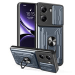 For Xiaomi Poco X7 Pro 5G Case PC + TPU Kickstand Phone Back Cover with Camera Slider