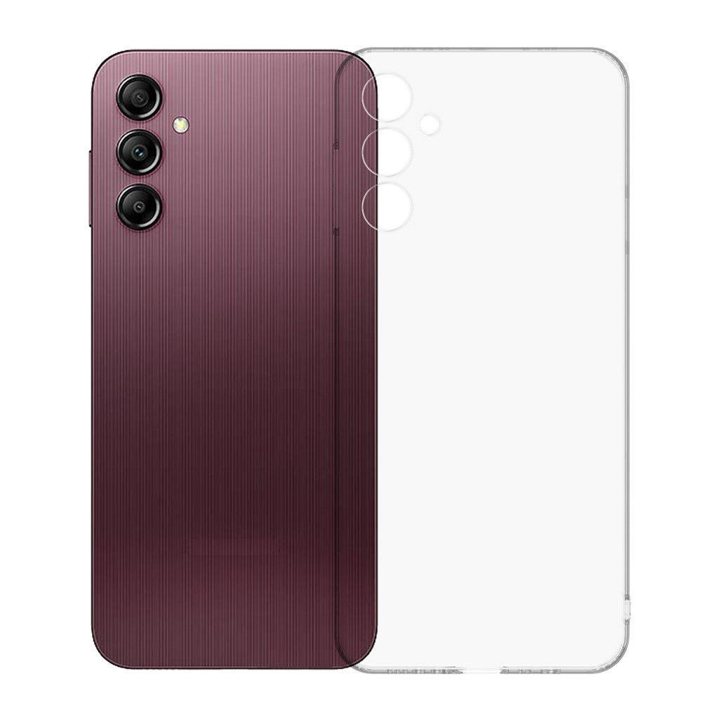 KALEBOL gennemsigtigt cover til Samsung Galaxy A14 5G / Galaxy A14 4G, 1,5 mm tykt, stødsikkert TPU-mobilcover