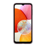 KALEBOL gennemsigtigt cover til Samsung Galaxy A14 5G / Galaxy A14 4G, 1,5 mm tykt, stødsikkert TPU-mobilcover