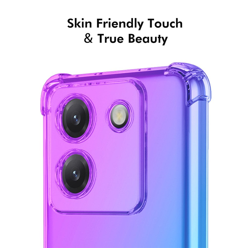 ENKAY For Xiaomi Poco M7 Pro 5G TPU Case  Thickened Four Corner Drop-proof Phone Back Cover
