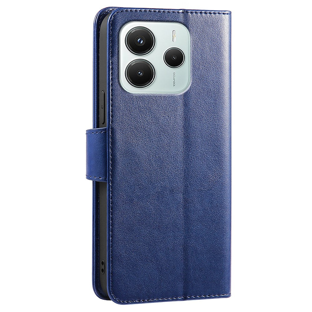 For Xiaomi Redmi Note 14 4G (163.25mm) Case Stand Card Holder Wallet Leather Phone Cover