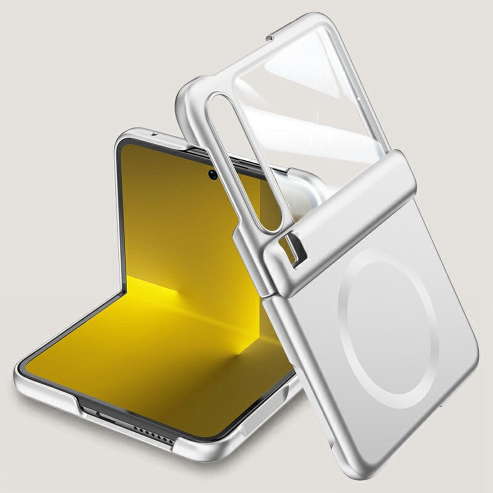 For Huawei Pura X Magnetic Case Skin-Touch Hinge Folding PC Phone Cover Built In Screen Protector