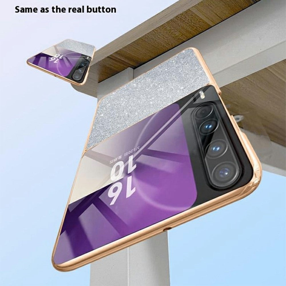 For Huawei Pura X Case Electroplated Glitter PC Phone Cover