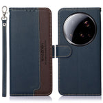 KHAZNEH For Xiaomi 15 Ultra Case RFID Blocking Wallet Litchi Texture PU Leather Phone Cover