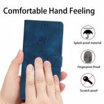 For Honor Magic7 Pro 5G Case Leather Imprinted Flower Phone Cover Wallet with Wrist Strap