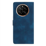 For Honor Magic7 Pro 5G Case Leather Imprinted Flower Phone Cover Wallet with Wrist Strap