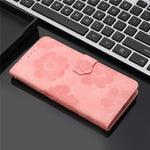 For Honor Magic7 Pro 5G Case Flower Design Leather Wallet Phone Cover with Wrist Strap