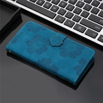 For Honor Magic7 Lite 5G / X9c 5G / X60 Pro 5G Case Flower Design Leather Wallet Phone Cover with Wrist Strap