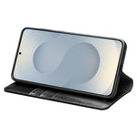QIALINO For Samsung Galaxy S25 Edge Case Wallet Stand Genuine Cow Leather Phone Cover