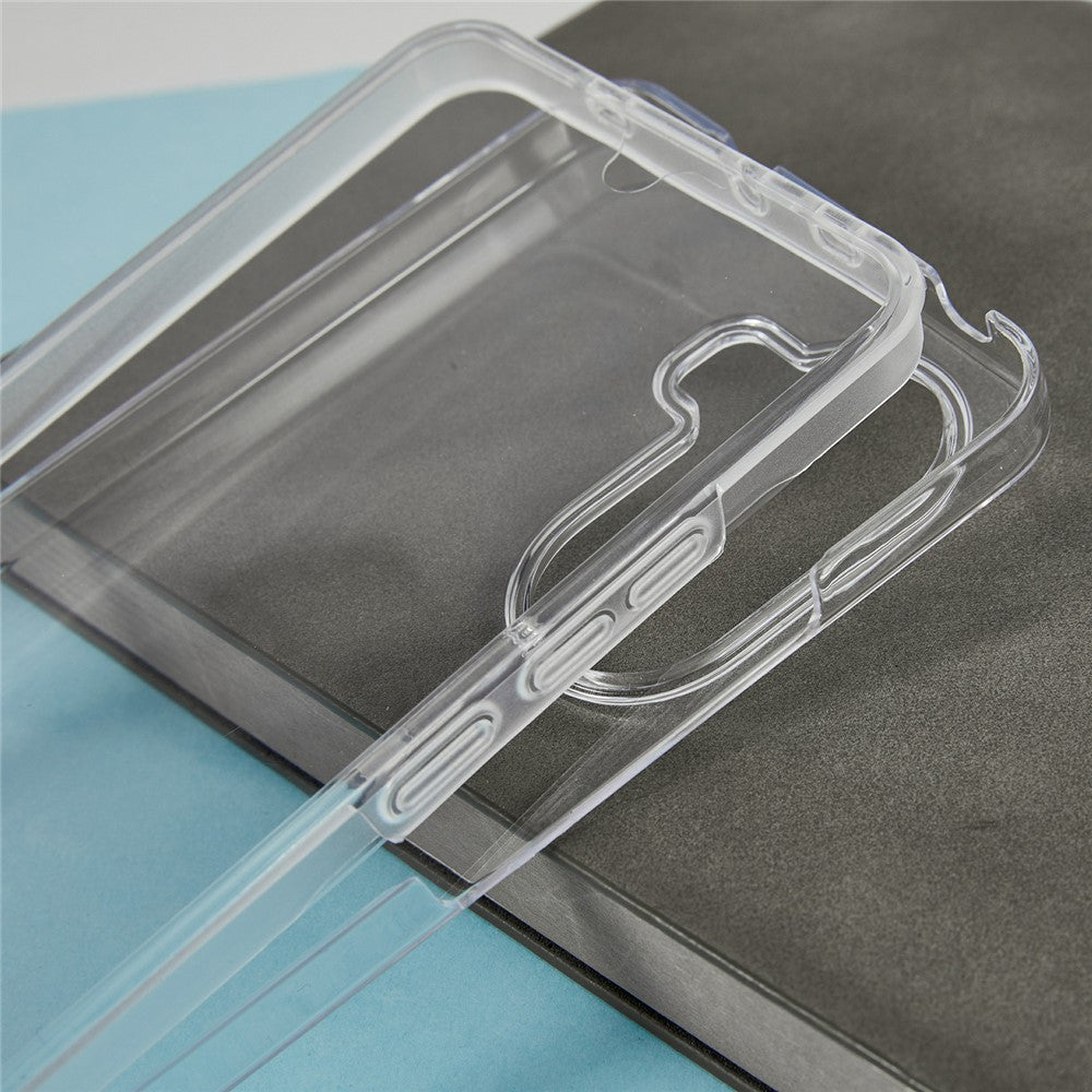 TPU-ramme med gennemsigtig akryl-bagsidecover og PET-film til Xiaomi Poco X7 Pro 5G / Redmi Turbo 4 5G