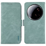 ABEEL For Xiaomi 15 Ultra Case PU Leather Folio Stand View RFID Blocking Phone Cover