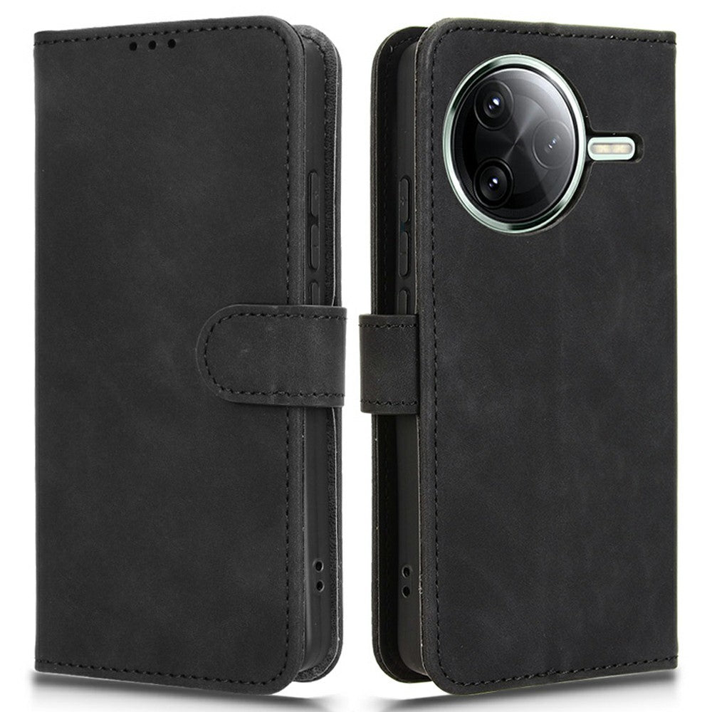For Xiaomi Poco F7 Pro 5G / Redmi K80 5G / Poco F7 Ultra 5G / Redmi K80 Pro 5G Leather Case Skin Feel Anti Drop Wallet Flip Phone Cover