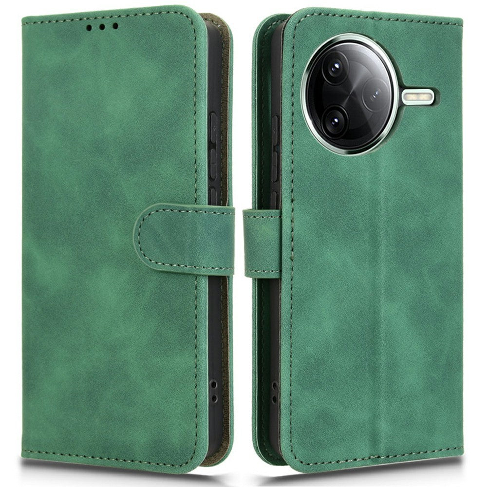 For Xiaomi Poco F7 Pro 5G / Redmi K80 5G / Poco F7 Ultra 5G / Redmi K80 Pro 5G Leather Case Skin Feel Anti Drop Wallet Flip Phone Cover