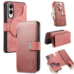 CASENEO Til Samsung Galaxy S25 Edge Etui MW-02 Aftageligt Magnetisk Læder Flip Cover