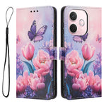 YX-2501 Til Oppo A5 Pro 4G (Global) / 5G (Global) / A5 Energy 5G (Kina) Cover med mønstertryk i PU-læder