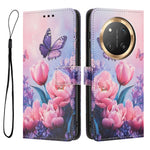 YX-2501 For Honor Magic7 Lite 5G / X9c 5G / X60 Pro 5G Case Pattern Printing PU Leather Wallet Phone Cover with Lanyard