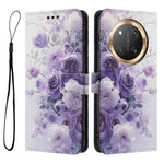YX-2501 For Honor Magic7 Lite 5G / X9c 5G / X60 Pro 5G Case Pattern Printing PU Leather Wallet Phone Cover with Lanyard