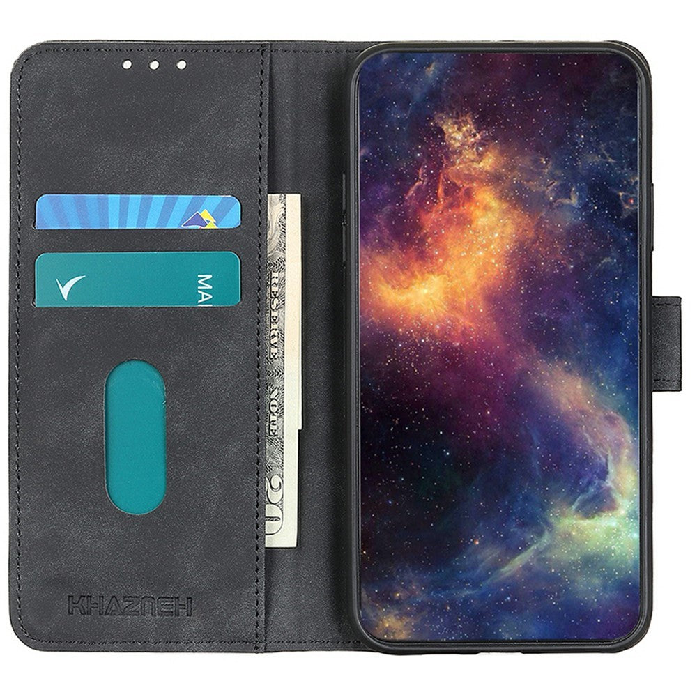 KHAZNEH For Xiaomi 15 Ultra Case PU Leather Retro Texture Phone Cover
