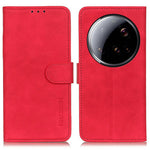KHAZNEH For Xiaomi 15 Ultra Case PU Leather Retro Texture Phone Cover