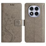 For Xiaomi Redmi Note 14 Pro 4G Leather Wallet Case Butterfly Flower Imprinted Phone Cover with Strap