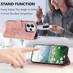 For Xiaomi Redmi Note 14 4G (164.84mm) Case Tulip Leather Phone Cover with 5 Card Slots Wallet