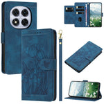 For Xiaomi Redmi Note 14 Pro 4G Case Tulip Leather Phone Cover with 5 Card Slots Wallet